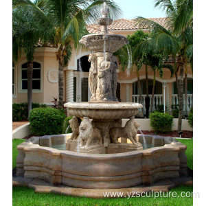 Marble Water Fountain For Sale